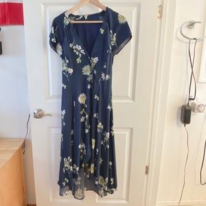 SALE! Free People Blue Floral Dress